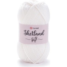 Prime El Örgü Ipi Shetland, 501, 5X100 gr