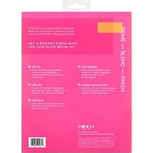 Prime Real Technıques Prısm Glo Sınırlı Edıtıon Lüks Parlak Fırça Lote 4 Parça