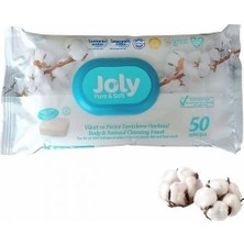 Prime Joly Vücut Temizleme Havlusu 50 'li