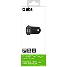 Prime Sbs 0578 2 Çıkışlı Mini Araç Şarjı, 2, 400 Mah
