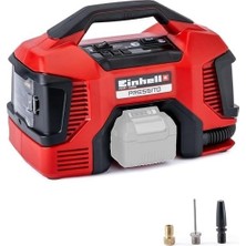 Prime Pressıto Hibrit, Akülü-Elektrikli Kompresör + 18V 4,0 Ah Pxc Starter Kit, Akü & Şarj Cihazı