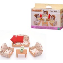 Store 4464 Sylvanian Families, 3 Parça Koltuk Seti , +3 Yaş, Figürler Ayrı Satılır.