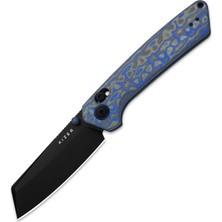 Kizer Madrac | Girdap Desenli Mikarta Sap | Nitro-V Çelik Çakı | V3693A4