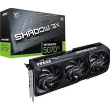 Prime Msı VGA Geforce Rtx 5070 Tı 16G Shadow 3x Oc RTX5070TI 16GB Gdrr7 256 B DX12 Pcıe 5.0 X16 (3xdp 1xhdmı)