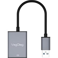 Prime Veggieg Usb-A To HDMI Çevirici Dönüştürücü Adaptör