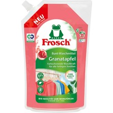 Frosch Granatapfel Nar Özlü Renkli Çamaşırlar Için Sıvı Çamaşır Deterjanı 1,5 L (25 Yıkama) x 2 Adet