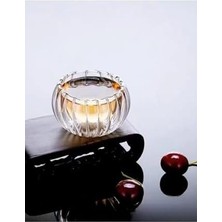 Prime 6'lı Çift Cidarlı Cam Sosluk Reçellik Drajelik Lokumluk Mini Kase 6.1 x 4 cm
