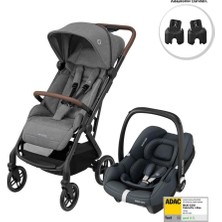 Maxi-Cosi Soho-Cabriofix I-Size Ana Kucaklı Ultra Kompakt Seyahat Sistem Bebek Arabası Grey-Graphite