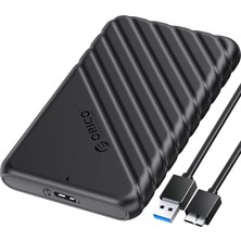 Prime Usb3.0 2.5 Inç HDD 6tb SSD Harici Slim Harddisk Kutusu,, Siyah