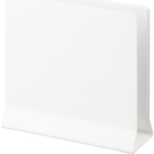 4498 Tower Slim Dizüstü Bilgisayar Standı, Beyaz, Çelik/silikon/polipropilen, Minimalist Tasarım, 16 x 5,7 x 15,2 cm (U x G x Y)