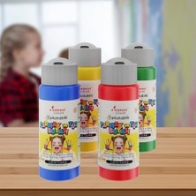 Ana Renkler Parmak Boyası 4'lü Set 4X60 ml