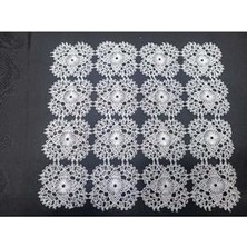 Prime Serdar Çeyiz Evi Iğne Oyası Mutfak Mendili 6 Lı Krem 20 x 20
