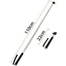 Sg-01 Selfie Çubuğu Monopod Siyah