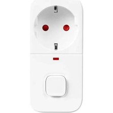 Efnaz Style Vothoon Isıya Duyarlı Devre ve Akım Korumalı Duvar Tekli Anahtarlı Priz Fiş 16A/250V 750