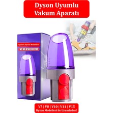 Store Dyson V7, V8, V10, V11, V15 ile Uyumlu Vakum Başlığı Aparatı, Hızlı Vakum