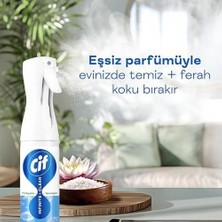Prime Cif Infinite Clean Doğal Probiyotikli Anti Toz Sprey Tüm Yüzeyler Için & Deniz Tuzu 280 ml