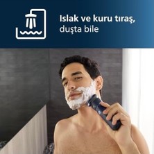 Prime S1885/00, Islak ve Kuru Elektrikli Tıraş Makinesi, Powercut Bıçaklar, 35 Dakika Kablosuz Kullanım, Ipx7 Su Geçirmez