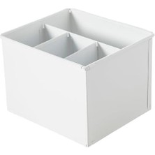 Prime Roma Bölmeli Düzenleyici Mat Beyaz 19X16X13