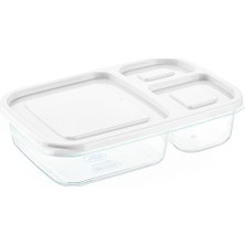 Prime -3 Bölmeli Saklama Kabı