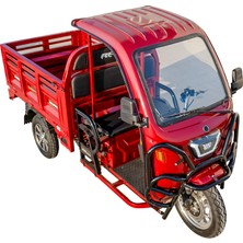 Rebat SU68000 1500W 72V 58AH Kabinli Elektrikli Yük Taşıma Motosikleti
