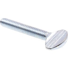 Prime 9045464 Başparmak Vidası, Omuzsuz, Kürek Başı, 1/4"-20 x 1-1/2", Çinko Kaplı Çelik, 25'li Paket