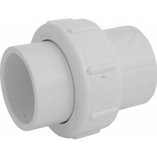 Prime Nds WU-1500-S Pvc Boru Ek Parçası, 1-1/2-Inç Kayma Birliği, Çizelge 40, Epdm, Beyaz