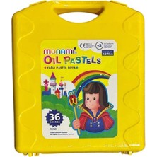 Monami  Oıl Yağlı Pastel Boya Plastik Çantalı 36 Lı (36 Renk) - 2140441053