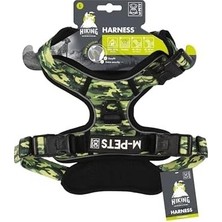 Prime M-Pets Hiking Reflektörlü Soft Sırt Tasması Kamuflaj L