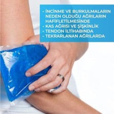 Flexy Medical ve Soğuk 2 Adet Kompres Termojel Buz Paketi, 26X35CM, Migren, Incinme, Burkulma, Kas Ağrısı, Baş Ağrısı, Göz Altı Morluğu, Tendon Iltihabı, Termofor, Kompres Jel, Eklem Ağrısı