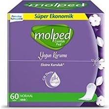 Prime Molped Yoğun Koruma Günlük Ped 60 Adet