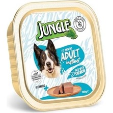 Prime Jungle Püre Yetişkin Köpek Somonlu 100 G