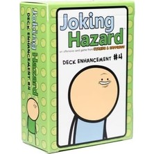 Prime Güverte Geliştirme #4 - Joking Hazard Çizgi Roman Yapı Kartının Dördüncü Genişletmesi - 3-10 Oyuncu Için Siyanür ve Mutluluk Parti Oyunu, Yeşil