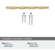 Prime | Dolap Çekme | Şampanya Bronz | 5-1/16 Inç (128 Mm) Merkeze | St. Vincent | 1 Paket | Çekmece Çekme | Çekmece Kolu | Dolap Donanımı