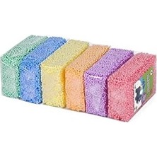 Prime Kurumayan Köpüklü Oyun Hamuru, 10 Gr, 6'lı Pvc Kt.