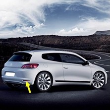 Prime Standart Arka Tampon Sağ Reflektör 1K8945106 Vw Scirocco ile Uyumlu 2009-2014