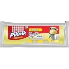 Prime Ernet Çöp Torbası Büzgülü Orta 15'li Limon 2106