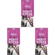 Prime Reflex Plus Sterilised Adult Cat Stick Treats With Chicken&cranberry 15 gr 3lü Paket