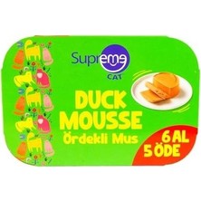 Prime Supreme Cat Ördekli Püre 85GR 6 Al 5 Öde Islak Mama