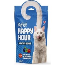 Prime Reflex Happy Hour Somon ve Yaban Mersinli Kedi Ödül Maması 60 gr