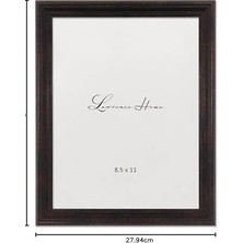 Prime Frames Sutter Ev Çerçevesi, 8.5X11, Bronz