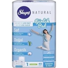 Prime Natural Normal Günlük 40 Adet Hijyenik Ped
