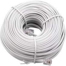 Prime Hazır Telefon Hat Kablosu, Internet Kablosu, 6p/2c, 25 Metre,