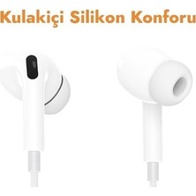 Prime Silikonlu Mikrofonlu Kablolu Type-C Kulaklık – Konforlu Kullanım, Net Ses