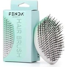Prime Fenda Profesyonel 4 Pinli Oval Yeşil Saç Fırçası