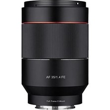 Prime Af 35 mm F/1.4 Otomatik Odaklama Için Geniş Açılı Full Frame Fe Mount, Siyah (IO3514-E)