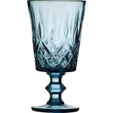 Prime Glas Sorrento Şarap Kadehi 29 cl 4 Adet Mavi
