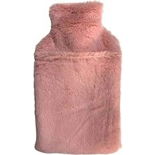 Prime Sıcak Su Torbası Cepli Pembe Peluş Termofor 35X23X2CM 1 Litre