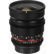 Prime DS16 M-C 16 mm T2.2 Cine Geniş Açılı Objektif Ef-S Dijital Slr Için