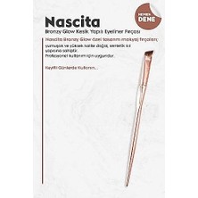 Prime Bronzy Glow Kesik Yapılı Eyeliner Fırçası