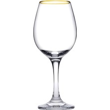 Prime Touch Golden Touch Şarap Kadehı 295 cc D 6'lı Hediyelik Kutu